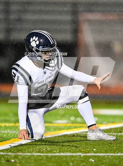 Thumbnail 3 in Cardinal Newman vs. Marin Catholic (CIF NCS D4 Final) photogallery.