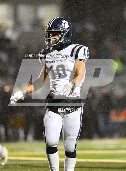 Thumbnail 3 in Cardinal Newman vs. Marin Catholic (CIF NCS D4 Final) photogallery.