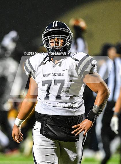 Thumbnail 2 in Cardinal Newman vs. Marin Catholic (CIF NCS D4 Final) photogallery.