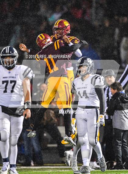 Thumbnail 2 in Cardinal Newman vs. Marin Catholic (CIF NCS D4 Final) photogallery.