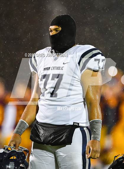 Thumbnail 2 in Cardinal Newman vs. Marin Catholic (CIF NCS D4 Final) photogallery.