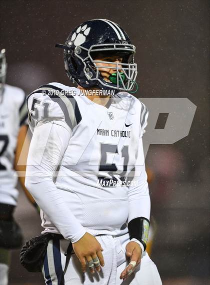 Thumbnail 1 in Cardinal Newman vs. Marin Catholic (CIF NCS D4 Final) photogallery.