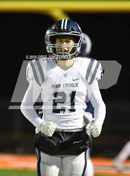 Thumbnail 2 in Cardinal Newman vs. Marin Catholic (CIF NCS D4 Final) photogallery.