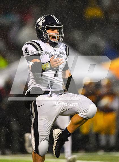 Thumbnail 2 in Cardinal Newman vs. Marin Catholic (CIF NCS D4 Final) photogallery.