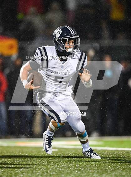 Thumbnail 3 in Cardinal Newman vs. Marin Catholic (CIF NCS D4 Final) photogallery.