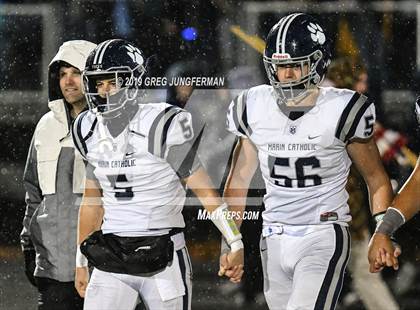 Thumbnail 3 in Cardinal Newman vs. Marin Catholic (CIF NCS D4 Final) photogallery.