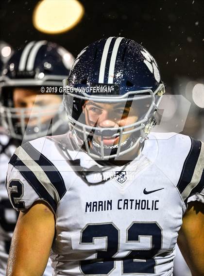 Thumbnail 2 in Cardinal Newman vs. Marin Catholic (CIF NCS D4 Final) photogallery.