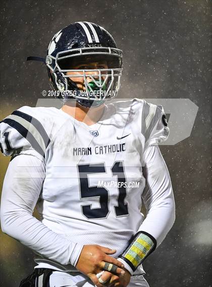 Thumbnail 3 in Cardinal Newman vs. Marin Catholic (CIF NCS D4 Final) photogallery.