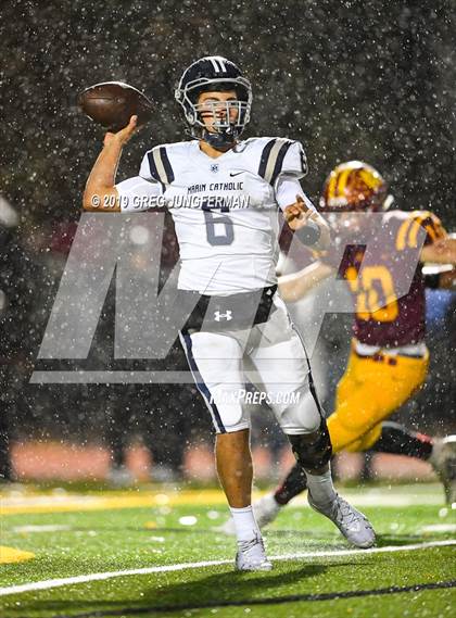 Thumbnail 1 in Cardinal Newman vs. Marin Catholic (CIF NCS D4 Final) photogallery.