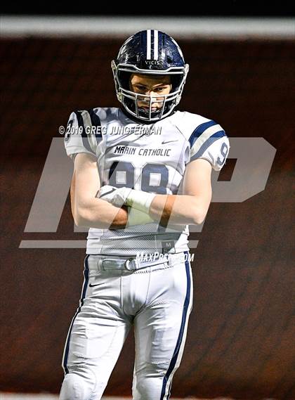Thumbnail 2 in Cardinal Newman vs. Marin Catholic (CIF NCS D4 Final) photogallery.