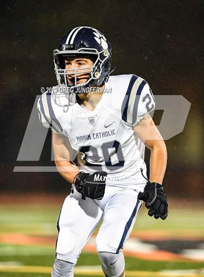 Thumbnail 1 in Cardinal Newman vs. Marin Catholic (CIF NCS D4 Final) photogallery.