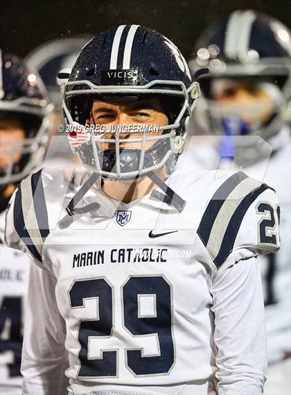 Thumbnail 3 in Cardinal Newman vs. Marin Catholic (CIF NCS D4 Final) photogallery.