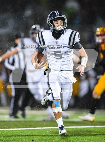 Thumbnail 2 in Cardinal Newman vs. Marin Catholic (CIF NCS D4 Final) photogallery.