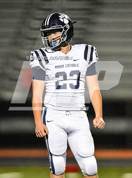 Thumbnail 1 in Cardinal Newman vs. Marin Catholic (CIF NCS D4 Final) photogallery.
