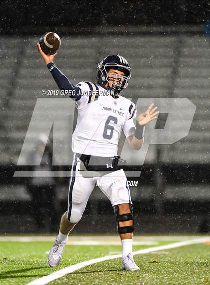 Thumbnail 1 in Cardinal Newman vs. Marin Catholic (CIF NCS D4 Final) photogallery.