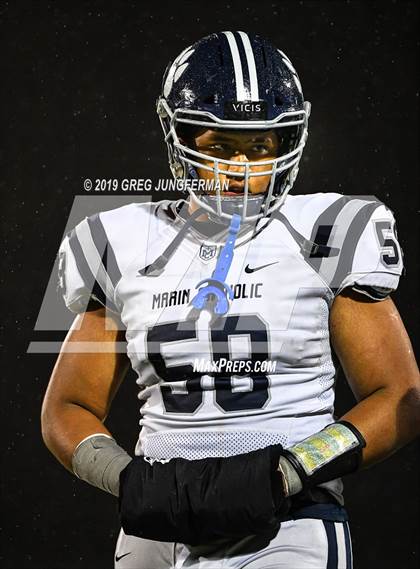 Thumbnail 2 in Cardinal Newman vs. Marin Catholic (CIF NCS D4 Final) photogallery.