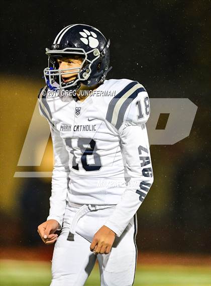 Thumbnail 1 in Cardinal Newman vs. Marin Catholic (CIF NCS D4 Final) photogallery.