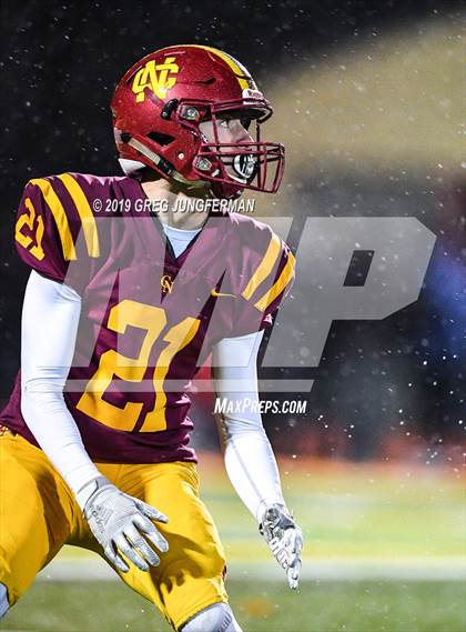 Thumbnail 1 in Cardinal Newman vs. Marin Catholic (CIF NCS D4 Final) photogallery.