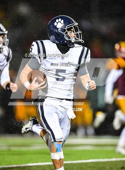 Thumbnail 3 in Cardinal Newman vs. Marin Catholic (CIF NCS D4 Final) photogallery.