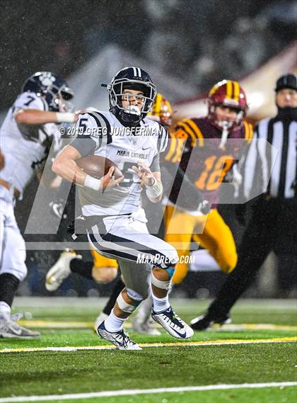 Thumbnail 3 in Cardinal Newman vs. Marin Catholic (CIF NCS D4 Final) photogallery.