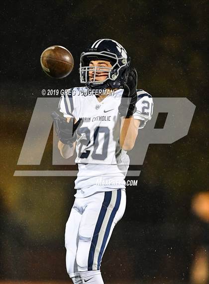 Thumbnail 2 in Cardinal Newman vs. Marin Catholic (CIF NCS D4 Final) photogallery.