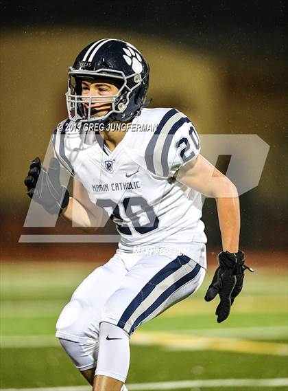Thumbnail 3 in Cardinal Newman vs. Marin Catholic (CIF NCS D4 Final) photogallery.