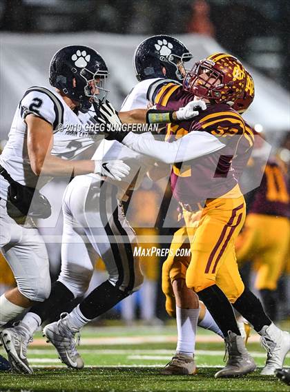 Thumbnail 1 in Cardinal Newman vs. Marin Catholic (CIF NCS D4 Final) photogallery.