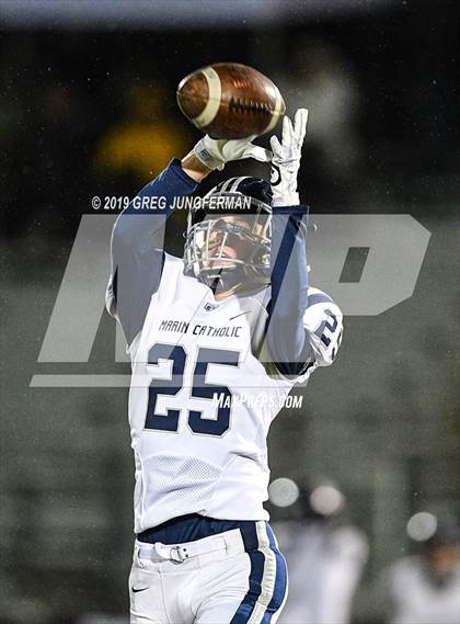 Thumbnail 3 in Cardinal Newman vs. Marin Catholic (CIF NCS D4 Final) photogallery.