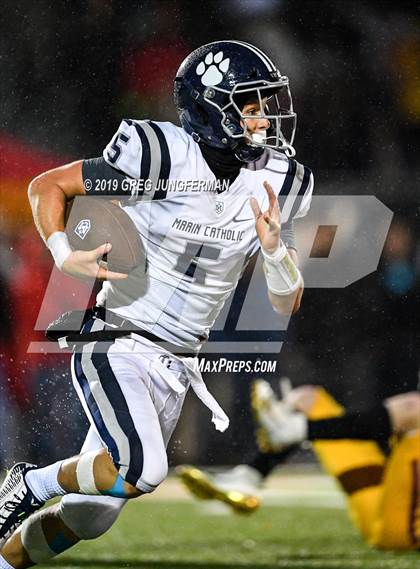 Thumbnail 3 in Cardinal Newman vs. Marin Catholic (CIF NCS D4 Final) photogallery.