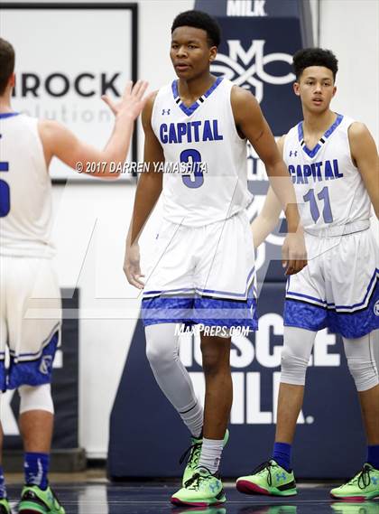 Thumbnail 1 in Capital Christian vs. Bishop O'Dowd (MaxPreps/DLS MLK Jr. Classic) photogallery.