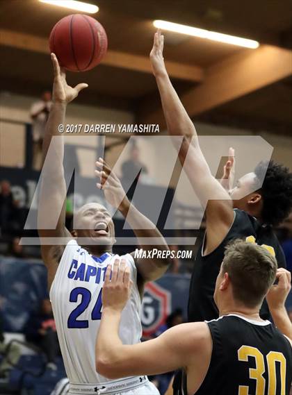 Thumbnail 1 in Capital Christian vs. Bishop O'Dowd (MaxPreps/DLS MLK Jr. Classic) photogallery.