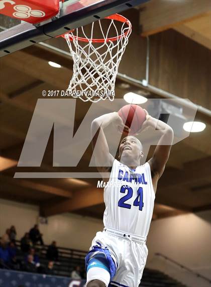 Thumbnail 2 in Capital Christian vs. Bishop O'Dowd (MaxPreps/DLS MLK Jr. Classic) photogallery.