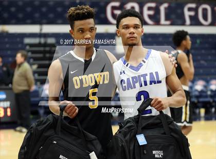 Thumbnail 3 in Capital Christian vs. Bishop O'Dowd (MaxPreps/DLS MLK Jr. Classic) photogallery.