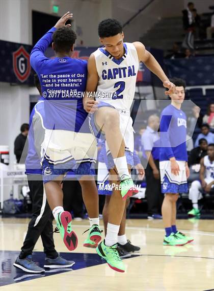 Thumbnail 1 in Capital Christian vs. Bishop O'Dowd (MaxPreps/DLS MLK Jr. Classic) photogallery.