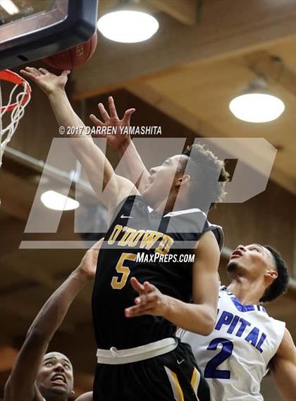 Thumbnail 2 in Capital Christian vs. Bishop O'Dowd (MaxPreps/DLS MLK Jr. Classic) photogallery.