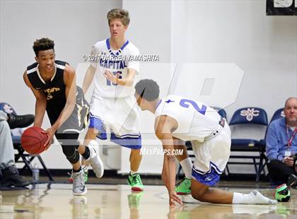 Thumbnail 2 in Capital Christian vs. Bishop O'Dowd (MaxPreps/DLS MLK Jr. Classic) photogallery.
