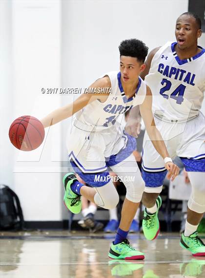 Thumbnail 2 in Capital Christian vs. Bishop O'Dowd (MaxPreps/DLS MLK Jr. Classic) photogallery.