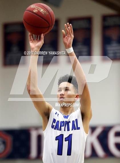 Thumbnail 3 in Capital Christian vs. Bishop O'Dowd (MaxPreps/DLS MLK Jr. Classic) photogallery.