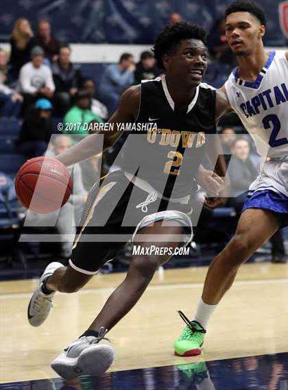 Thumbnail 3 in Capital Christian vs. Bishop O'Dowd (MaxPreps/DLS MLK Jr. Classic) photogallery.