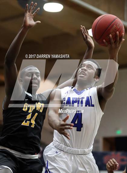 Thumbnail 3 in Capital Christian vs. Bishop O'Dowd (MaxPreps/DLS MLK Jr. Classic) photogallery.