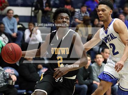 Thumbnail 1 in Capital Christian vs. Bishop O'Dowd (MaxPreps/DLS MLK Jr. Classic) photogallery.