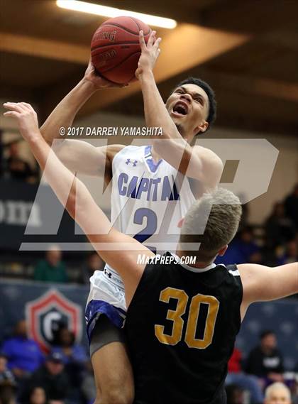 Thumbnail 2 in Capital Christian vs. Bishop O'Dowd (MaxPreps/DLS MLK Jr. Classic) photogallery.
