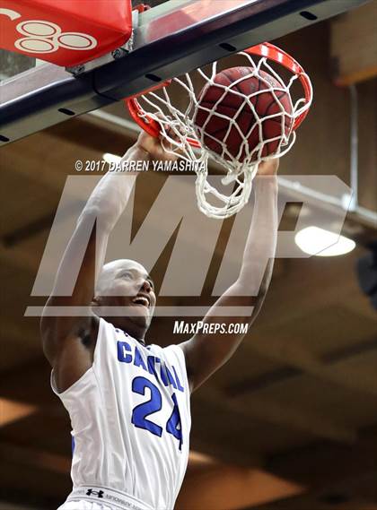 Thumbnail 3 in Capital Christian vs. Bishop O'Dowd (MaxPreps/DLS MLK Jr. Classic) photogallery.