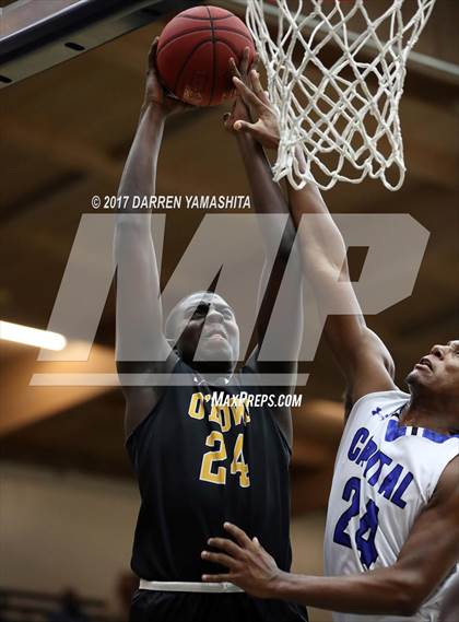 Thumbnail 1 in Capital Christian vs. Bishop O'Dowd (MaxPreps/DLS MLK Jr. Classic) photogallery.