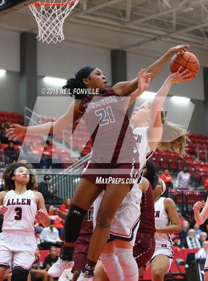 Thumbnail 3 in Lewisville vs. Allen (UIL 6A Bi-District Playoff) photogallery.