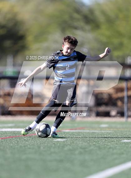 Thumbnail 3 in Sahuaro vs Mica Mountain (Brandon Bean Soccer Tournament) photogallery.