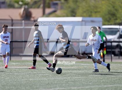 Thumbnail 3 in Sahuaro vs Mica Mountain (Brandon Bean Soccer Tournament) photogallery.