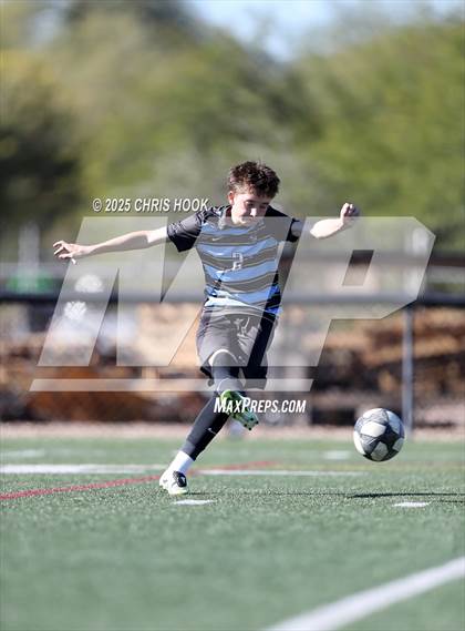 Thumbnail 1 in Sahuaro vs Mica Mountain (Brandon Bean Soccer Tournament) photogallery.