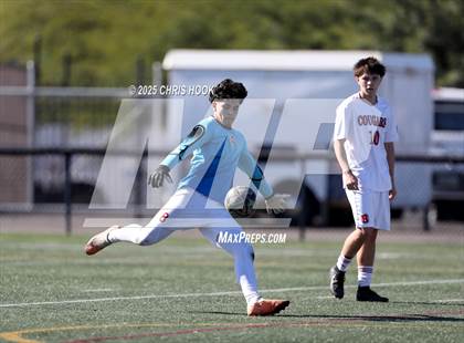 Thumbnail 1 in Sahuaro vs Mica Mountain (Brandon Bean Soccer Tournament) photogallery.