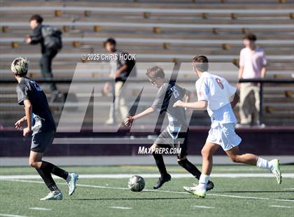 Thumbnail 2 in Sahuaro vs Mica Mountain (Brandon Bean Soccer Tournament) photogallery.